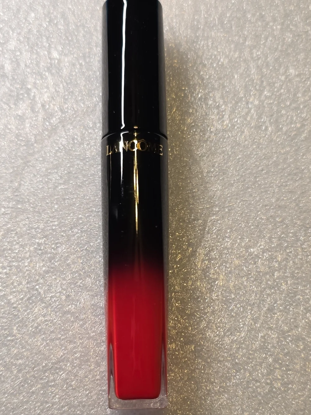 L'Absolu Lacquer Lip Gloss - Be Happy (515) Red Gradient